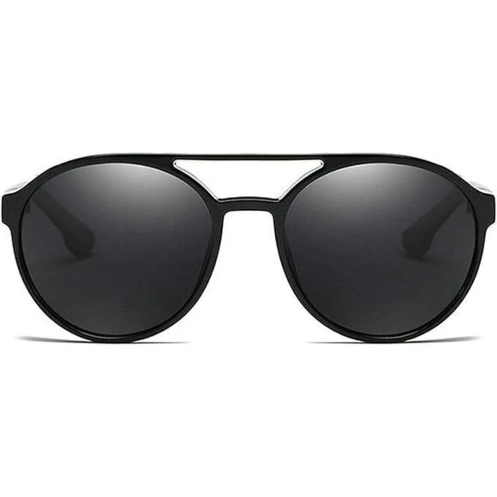 Retro Round Sunglasses Men Women Vintage Gothic Glasses Street Wear Lentes Gafas